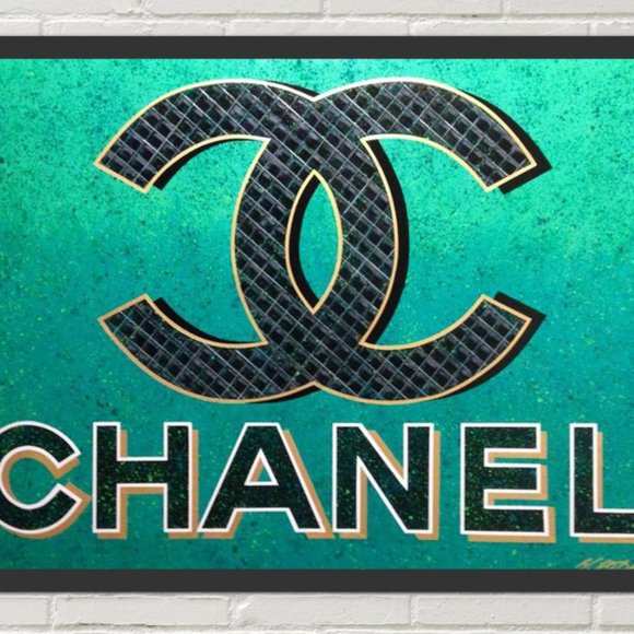 Chanel Logo Painting - Picture 1 of 2